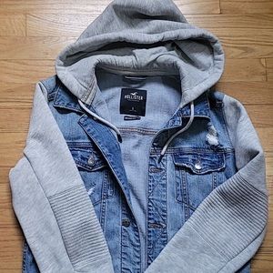 Hollister Hooded Jean Jacket
